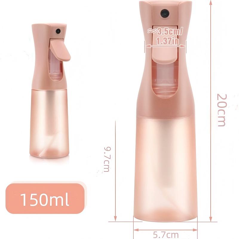 Continuous Spray Bottle for Hair Recycled Hair Spray Bottle for Cleaning – Terracotta, 150ml-Pink 1P