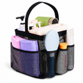 Mesh Shower Caddy Portable for College Dorm Room Essentials, Shower Caddy Dorm with 9-Pocket